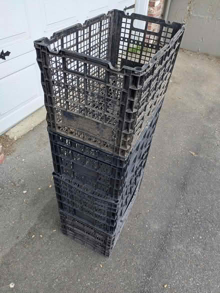 Photo of free Stacking plastic bins (Downtown Bothell) #1