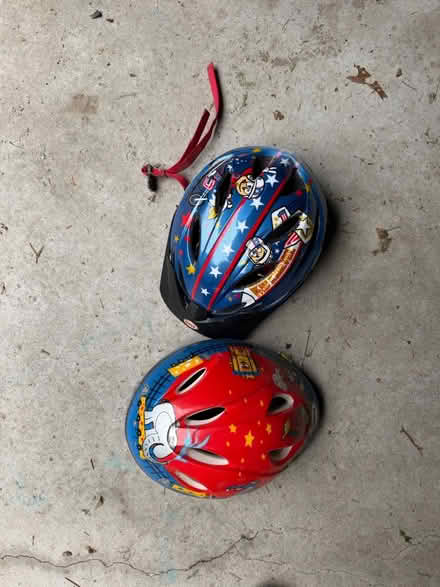 Photo of free Small (toddler) bike helmets (Waban) #1