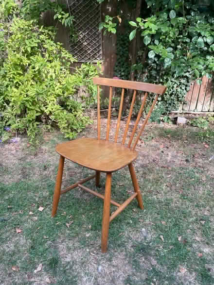 Photo of free x4 danish chairs (N11 2AU alexandra palace) #2