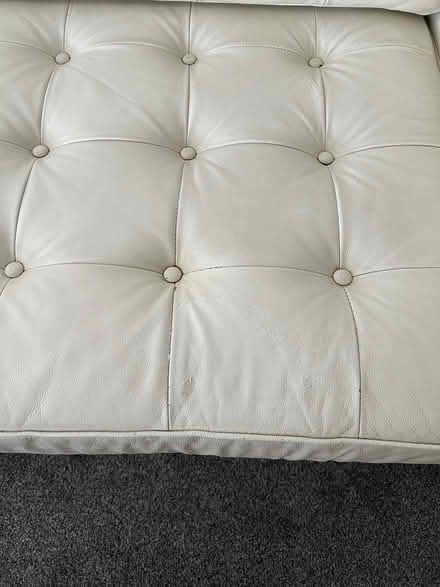 Photo of free Faux Leather Tufted Sofa (Shoreham-by-Sea, BN4) #4