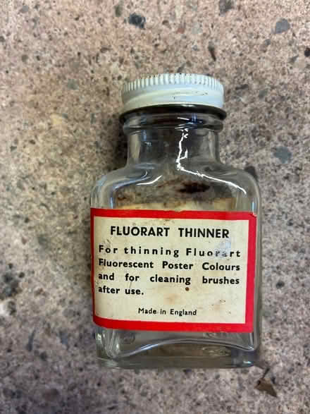 Photo of free Fluorart thinner for thinning fluorescent poster colours (Great Boughton CH3) #1