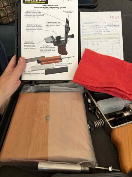 Photo of free knife sharpening system (Wood Ridge) #1