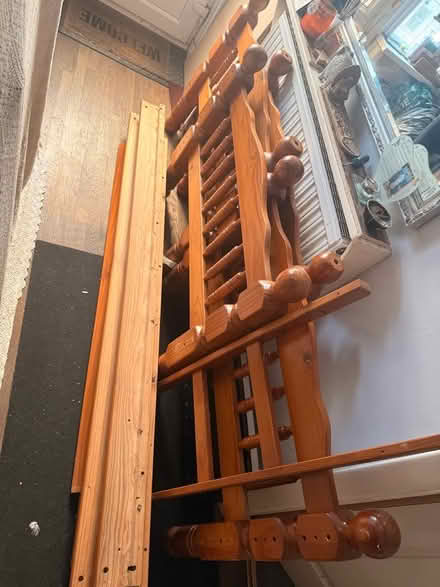 Photo of free Wooden bunkbeds dismantled free anytime today collection (Billesley B13) #2