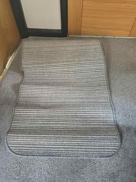 Photo of free Grey striped Stair Runner (South Shields NE34) #2