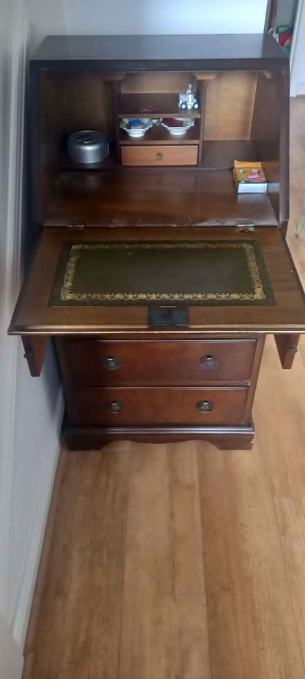 Photo of free Antique solid wood bureau (Quorn LE12) #2