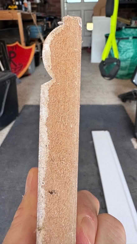 Photo of free White skirting board 120mm (Barkham RG41) #2