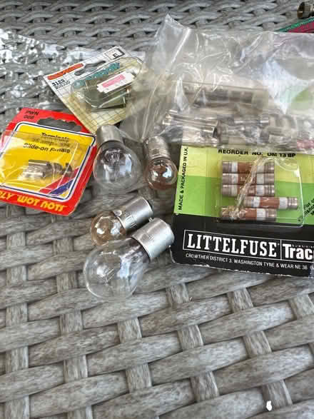 Photo of free Tiny bulbs various fuses etc (Cheltenham GL52) #1
