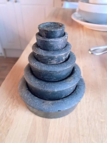 Photo of free Imperial weights 4 weighing scales (OX25, Weston on the green) #1