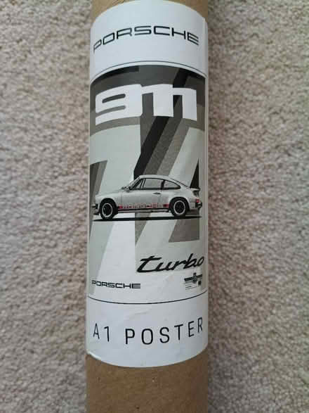 Photo of free A1 Porsche poster (Haywood RG12) #1