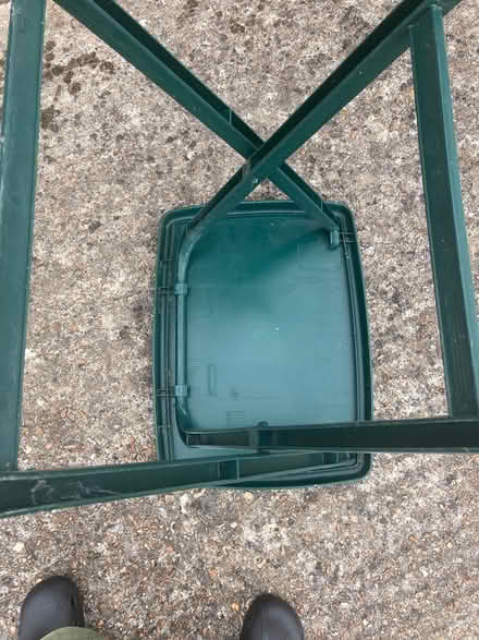 Photo of free Folding plastic garden table (Willingdon BN22) #3