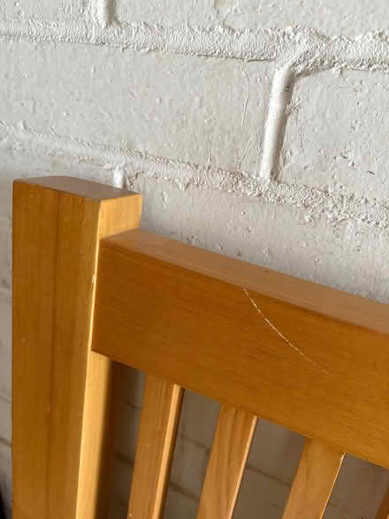 Photo of free Oak bed frame (UK Double) (East Molesey) #3
