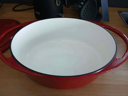 Photo of free Cast iron casserole dish (Carbis Bay TR26) #2