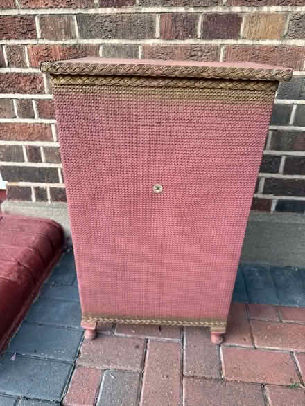 Photo of free Lloyd Loom-style bedside cabinet (Enfield EN2) #4