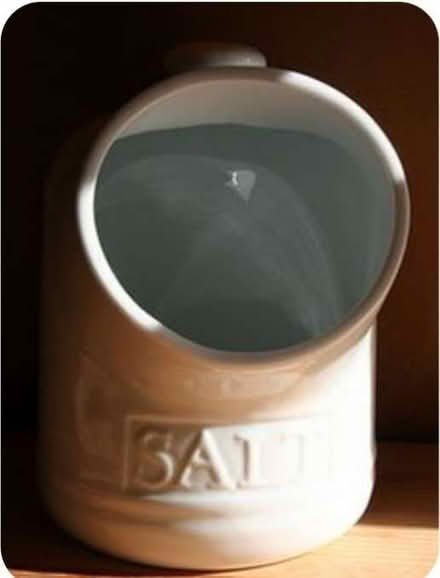 Photo of Ceramic salt pig/ cellar container (Peacehaven BN10) #2