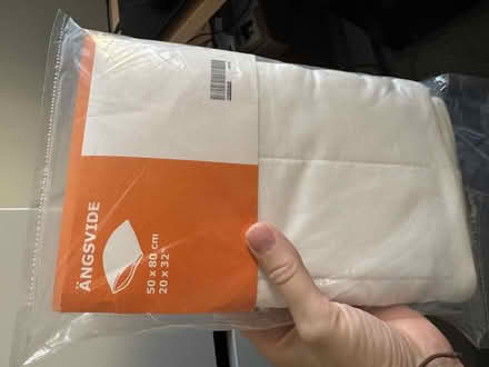 Photo of free IKEA Pillowcases (new) (Darby Green GU46) #1
