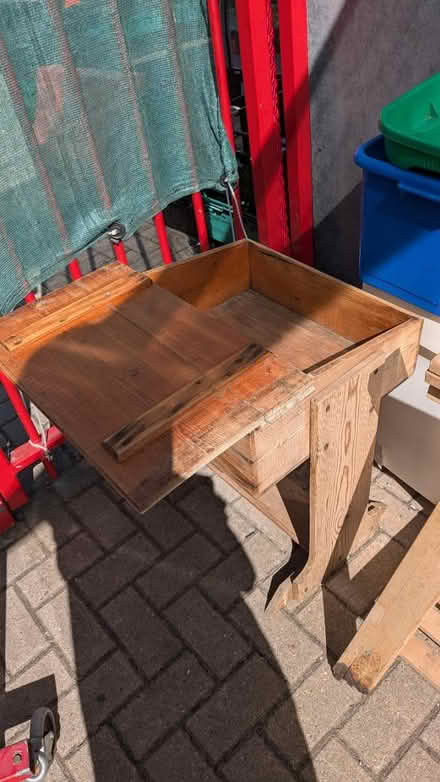 Photo of free Child's wooden desk (SE13 Lewisham high street) #2