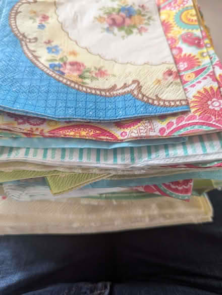 Photo of free Bundle of unused paper napkins (Portchester PO16) #1