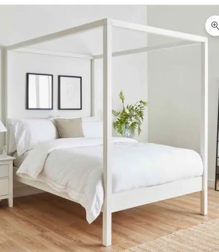 Photo of free Double, 4 post canopy bed frame (Brentwood, CM15) #1