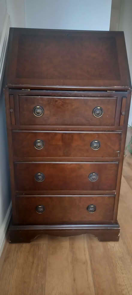 Photo of free Antique solid wood bureau (Quorn LE12) #1