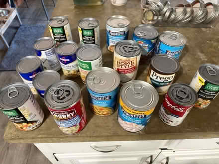 Photo of free expired canned goods (El Camino/shoreline/Miramonte) #3