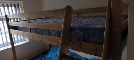 Photo of free Pine bunk bed (Whalley Range, M16) #1
