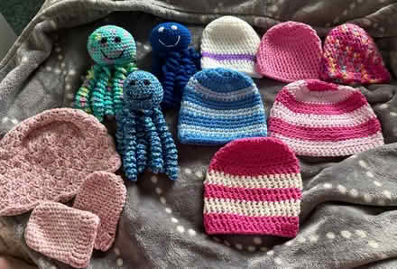 Photo of free Crocheted Hats , octopus (Hecky WF16) #1