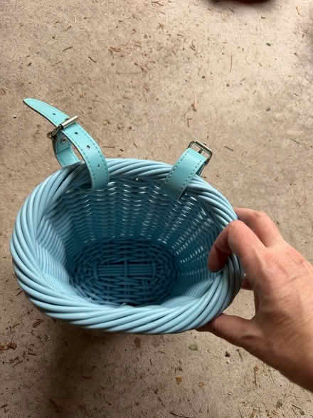 Photo of free Child’s bike basket (Waban) #2