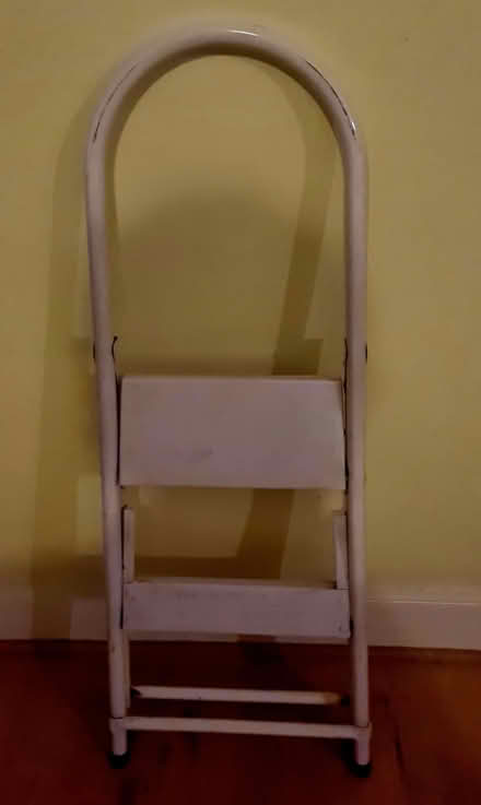 Photo of free White Foldable Step Ladder (Boston Manor, W7) #2