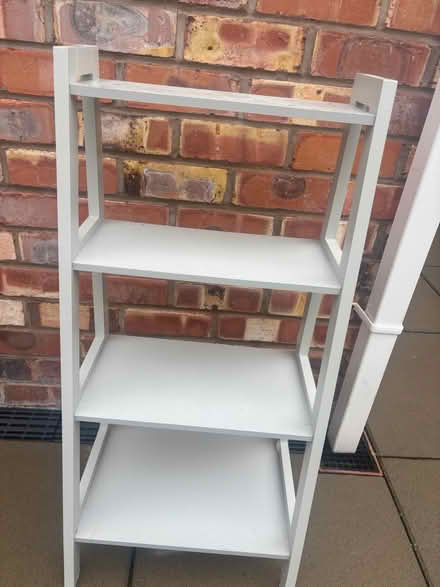 Photo of free Grey 4 tier free standing shelf (Maghull, L31) #1