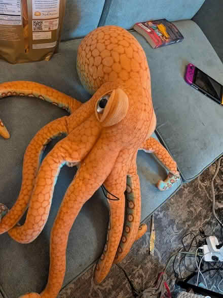 Photo of free giant octopus plushie (Mountain View) #1