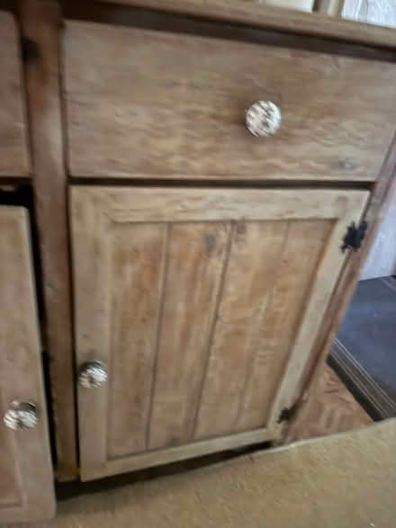 Photo of free Old wooden dresser (St-day TR16) #3