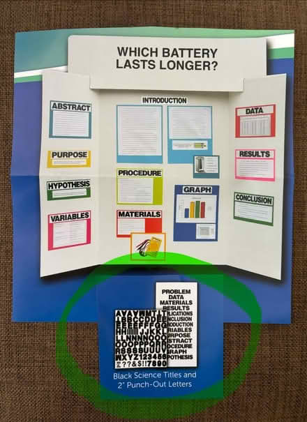 Photo of free Titles & letters for display board (Sunnyvale near Fremont H.S.) #1