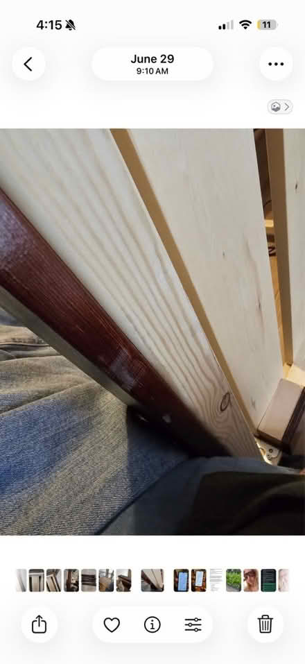 Photo of free Solid Wood Mahogany Bed (Bermondsey Spa Area SE1) #4