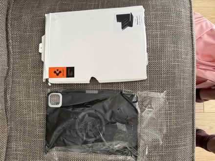 Photo of free Spigen Enzo Aramid iPad Pro 11" M5/M4 Case (Darby Green GU46) #1