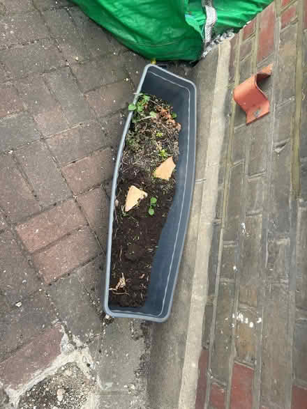 Photo of free Long black garden trough (Erith DA8) #1