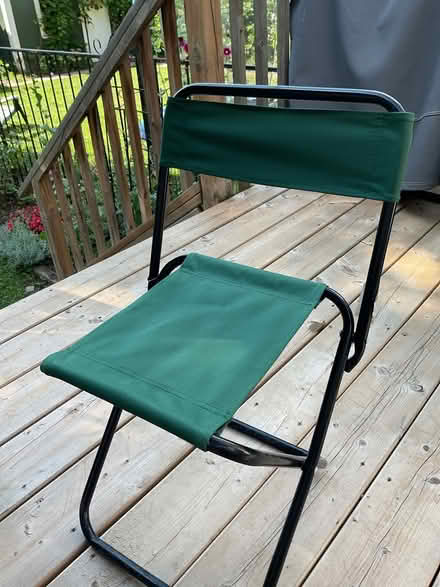 Photo of free Trailside folding chair (Hintonburg) #1