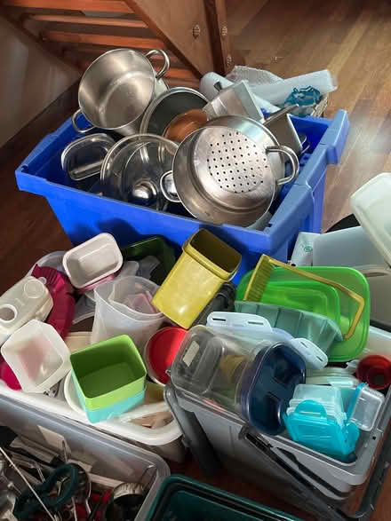 Photo of free Pots and pans (Carpenters park WD19) #1