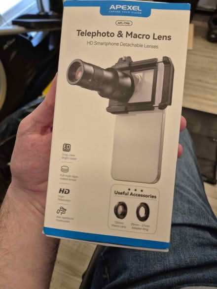 Photo of free Phone lens set (Mansfield Road NW3) #1