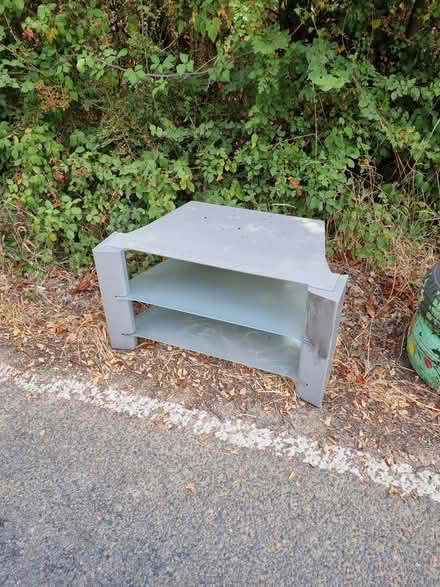 Photo of free Glass tv stand (CO5 Abberton) #1