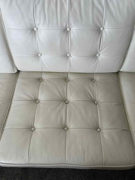 Photo of free Faux Leather Tufted Sofa (Shoreham-by-Sea, BN4) #3