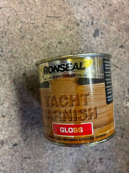 Photo of free Ronseal yacht varnish gloss (Great Boughton CH3) #1