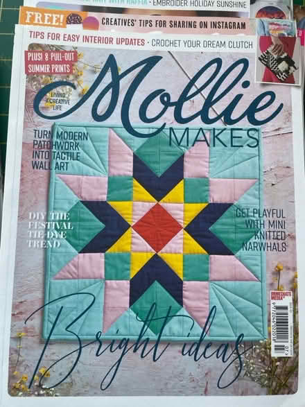 Photo of free Mollie makes magazines (Greenhill DY10) #2