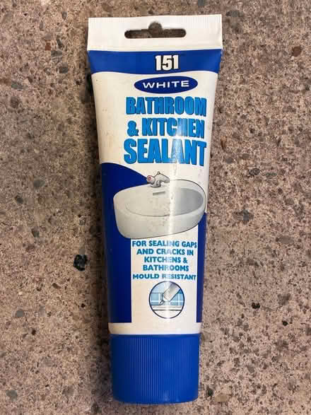 Photo of free Tube of bathroom/kitchen sealant (Great Boughton CH3) #1