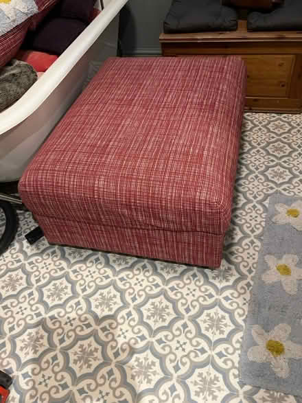 Photo of free IKEA large storage footstool (Gravesend DA12) #1