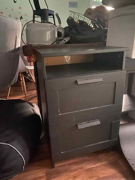 Photo of free Black drawers side unit (Seaforth L21) #1