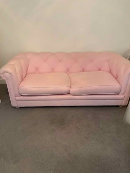 Photo of free One pink sofa (Penrith CA11) #1