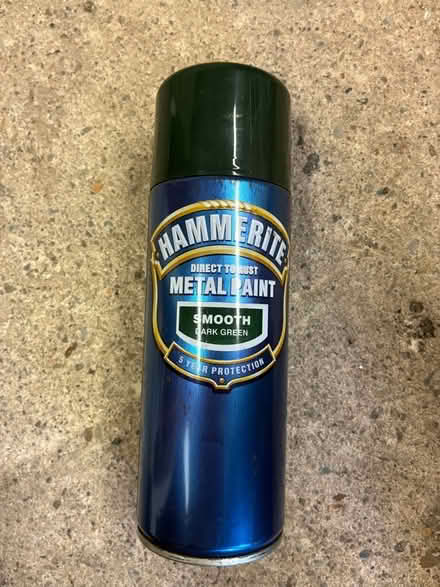 Photo of free Smooth dark green hammertoe director rust metal paint (Great Boughton CH3) #1
