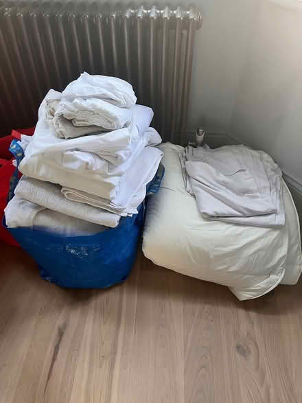 Photo of free Bed linens and towels (Barons Court W14) #2