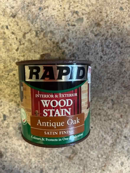 Photo of free Antique oak Satin finish interior and exterior wood stain (Great Boughton CH3) #1