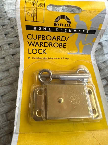 Photo of free New cupboard or wardrobe lock (Cheltenham GL52) #1